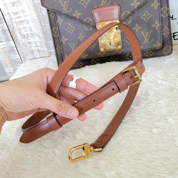 💕DISCONTINUED Very Rare Crossbody/ Shoulder Bag LOUIS VUITTON "Monceau" - Picture 12 of 16